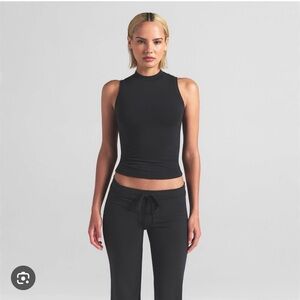 Skims mock neck tank top
